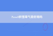 Parnell积雪草气垫好用吗