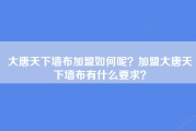 大唐天下墙布加盟如何呢？加盟大唐天下墙布有什么要求？